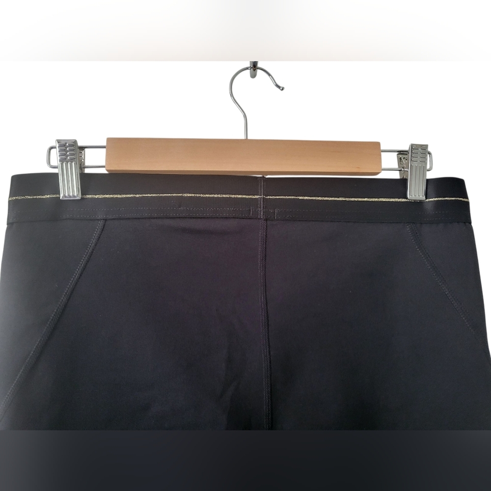 Nike Black Leggings with Gold Logo - Picture 6 of 8